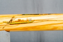 Tuscany Olive Wood  Native American Flute, Minor, Low D-3, #P5A (13)